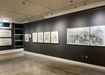 Architecture department head's exhibit features 35+ years of drawings and models