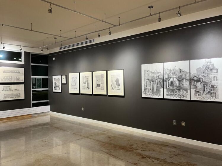 Architecture department head's exhibit features 35+ years of drawings and models