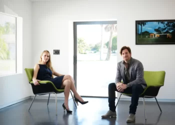 Victoria Lear and her husband, architect Daniel Lear, of Lear Studio Architecture & Design.