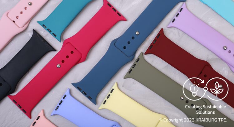 KRAIBURG TPE Adds Versatility and Style to Smartwatch Strap with Sustainable TPE