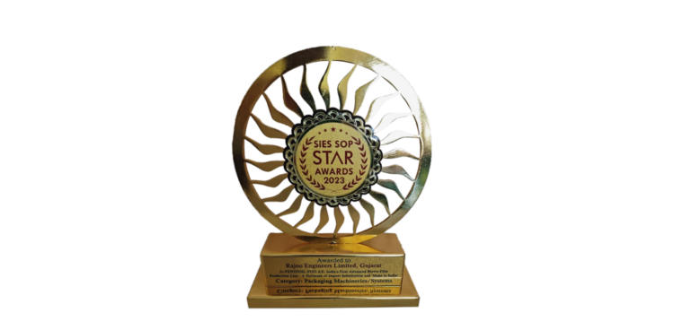 Rajoo Engineers Limited Wins the SIES SOP STAR 2023 Award for Pentafoil-POD-AX