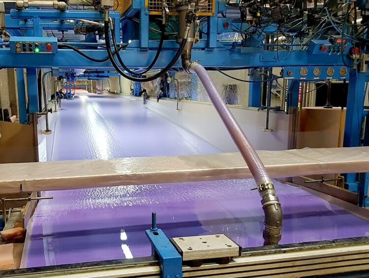 Cannon Viking Introduces the Laydown Master to Complete its Offering for PU  Slabstock Foam Producers Using Solid Fillers