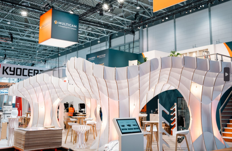 Kongsberg PCS Embraces Own ‘Maximizing Creativity’ Message With Drupa 2024 Booth Display