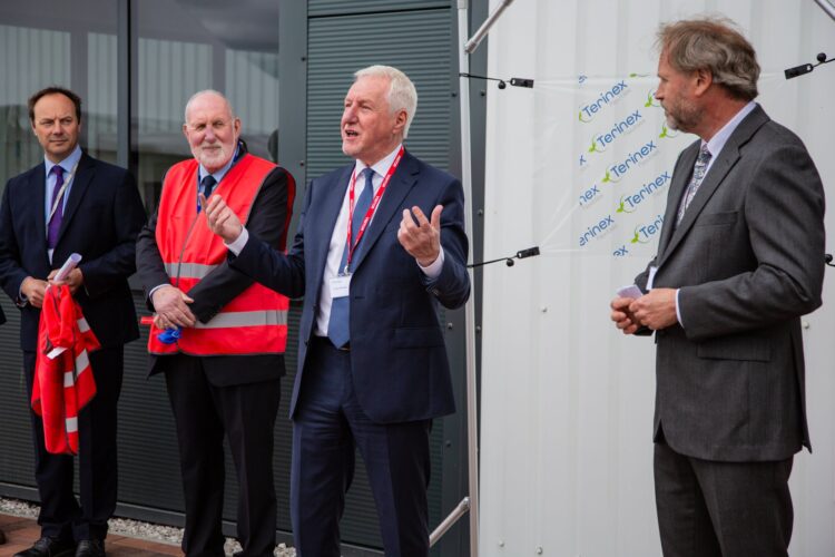 Terinex Flexibles Opens Net Zero Co2 Rated Factory Building