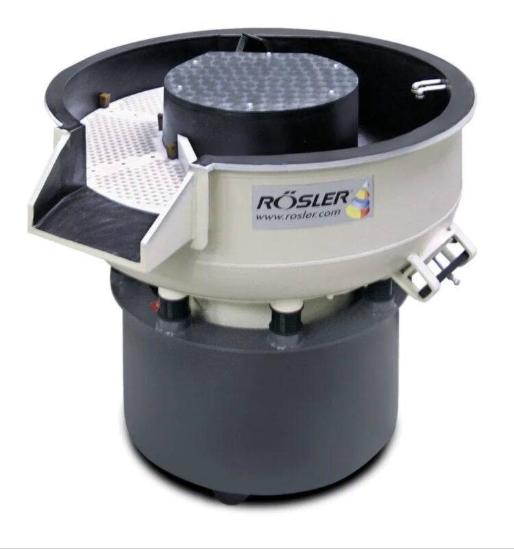 Rösler Uk Showcases its R220ec Rotary Vibrator at Mach 2024