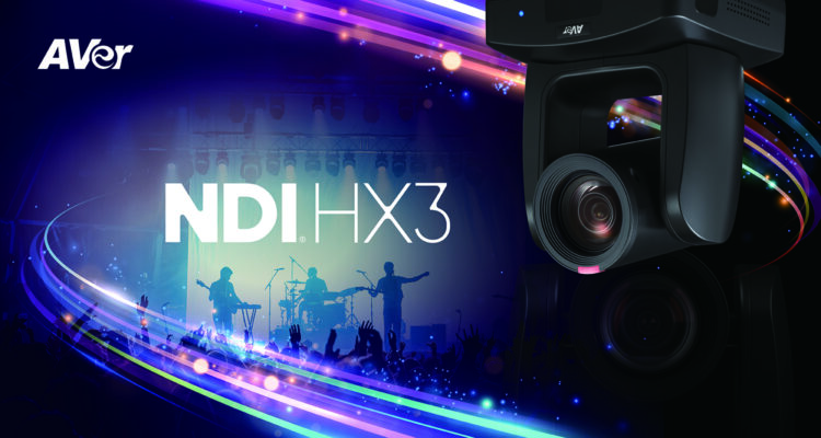 Aver TR300 Series Pro AV Cameras Obtain the NDI Certification