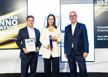 LEIBINGER Wins the “German Innovation Award” for IQJET And is Also Recognized as “Innovator of the Year”