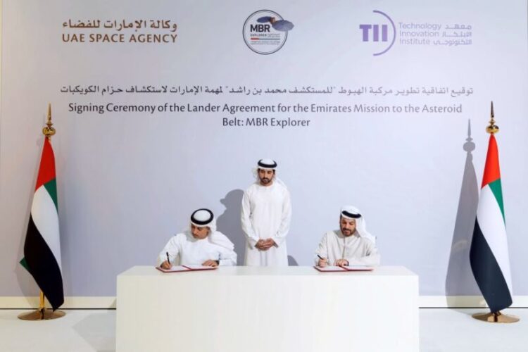 UAE To Develop Lander For Emirates Asteroid Belt Mission