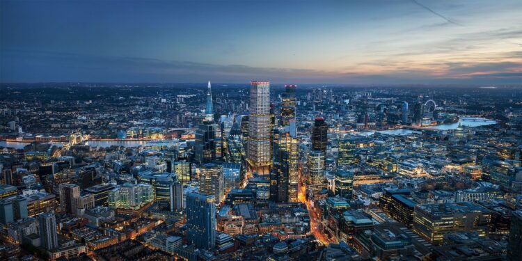 London Greenlights Plan for Western Europe’s Joint-Tallest Tower